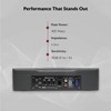 Rockville SS8P 400W 8" Slim Under-Seat Active Subwoofer, High-Level Inputs,