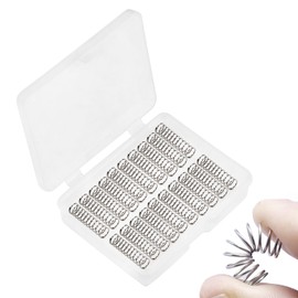 Aicosineg Compression Springs, 304 Stainless Steel, Wire Diameter 0.01 inches (0.3 mm), Outer Diameter 0.2 inches (4 mm), Length 0.6 inches (15 mm), 20 Pieces of 20, Spring Stainless Steel Spring