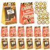 JJUNW 12PCS Construction Party Gift Bags, Digger Truck Construction Theme