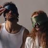 Sweet Bee Weighted Mulberry Blackout Silk Sleep Mask - Calming