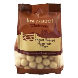 Just Natural Wholesome Yoghurt Coated Hazelnuts 250g
