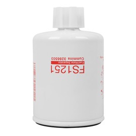 FS1251 Fuel Water Separator Fits for Kubota Engine D1803 V2403 V2607 V3307 V3800 BF1226 33472 for Case Skid Steer 1840 1845C Replace Fleetguard Cummins 1J430-43060 BF1226 33472 71104220