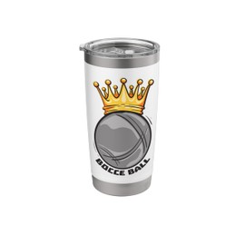 Bocce Saying Bocce Ball With Jack Bocci Game Bocce Stainless Steel Insulated Tumbler