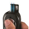 Visol Dobrev Single Torch Flame Black Matte Chrome Lighter
