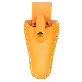 HIXNUG Leather Sheath Tool Pruner Holster PU Leather Holster Protective Case Garden Pliers Scissors Holder Leather Sheath with Snap