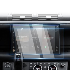 Karltys 2 Pack 2023 2024 2025 Defender Screen Protector for Land Rover Defender 90 110 130 Accessories, 11.4-Inch Touchscreen Tempered Glass for 2025 Defender Navigation Screen Cover Anti Glare