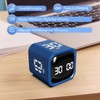 Cuteefun Cube Timer, Rotating Pomodoro Timer, 5/10/30/60 Minutes & Individual