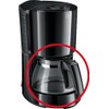 Melitta Enjoy Glas kanne, schwarz