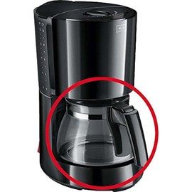 Melitta Enjoy Glas kanne, schwarz