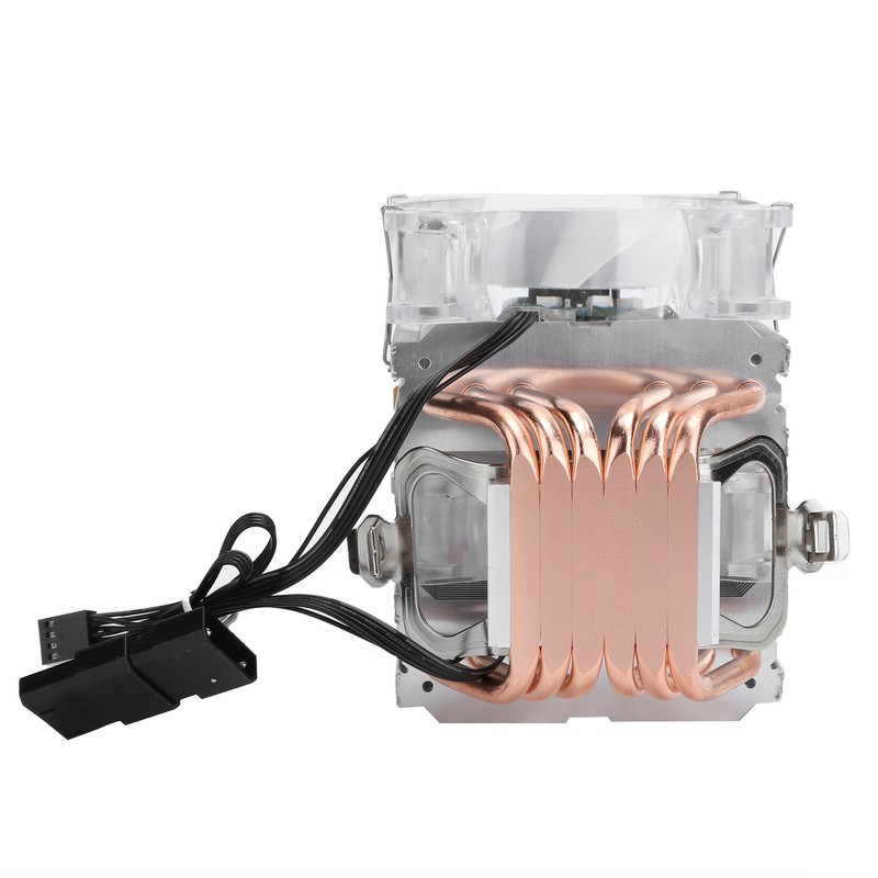 LANSHUO CPU Cooler Computer Supplies 4Pin for Intel LGA/775/1155/1156/1366 AMD/AM2/AM2+/AM3