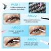 Kit de Extensiones de Pestañas con Efecto Natural para Principiantes,