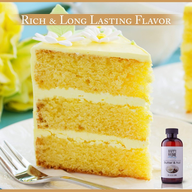Happy Home Flavoring Imitation Butter & Nut Baking Flavor Emulsion