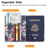 Fintie Passport Holder Travel Wallet RFID Blocking PU Leather Card