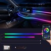Dreamcolor Acrylic Interior Car Lights, WEBUPAR Car Accessories 2 in