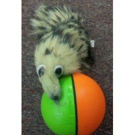 12 Pcs Wholesale Price Weazel Weasel Squirrel Ball Toy for Dog Cat Pets And Kids