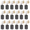sourcing map 20 Pack CB411 Carbon Brushes Set Replaces 12x9x6mm