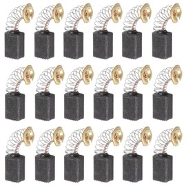 sourcing map 20 Pack CB411 Carbon Brushes Set Replaces 12x9x6mm for Most Power Tools Electric Hammer Drill Motor Circular Saws Replacement Part