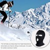 BrightGlow 3-Hole Full Mask Ski Mask Warm Ski Knitted Balaclava