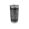 Roll For Holiday Cheer Knit style design Stainless Steel Insulated