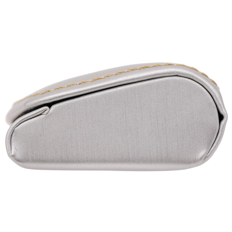 Pearl Glasses Case Silver Hard Magnetic Aluminum GA-113SL