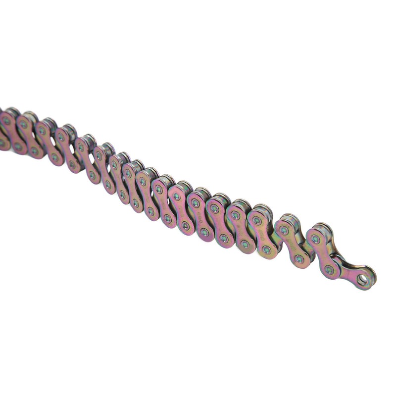 Bicycle Chain High Carbon Steel Colorful 116 Links 9 Speed