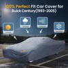 Waterproof Buick Century(1993-2005) Car Cover with Breathable Vents, [2025 Upgrade]