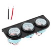 Triple Gauge Kit, Medidor de Temperatura del Agua con Voltaje