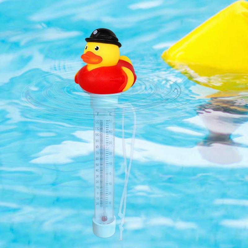 Pool Thermometers Floating Easy Read,Duck Thermometers for Water Temperature |