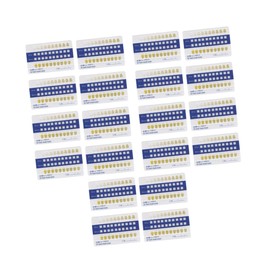 Beavorty Pcs Tooth Contrast Cards Tooth Shade Guide for Pvc Material Home Care Kit