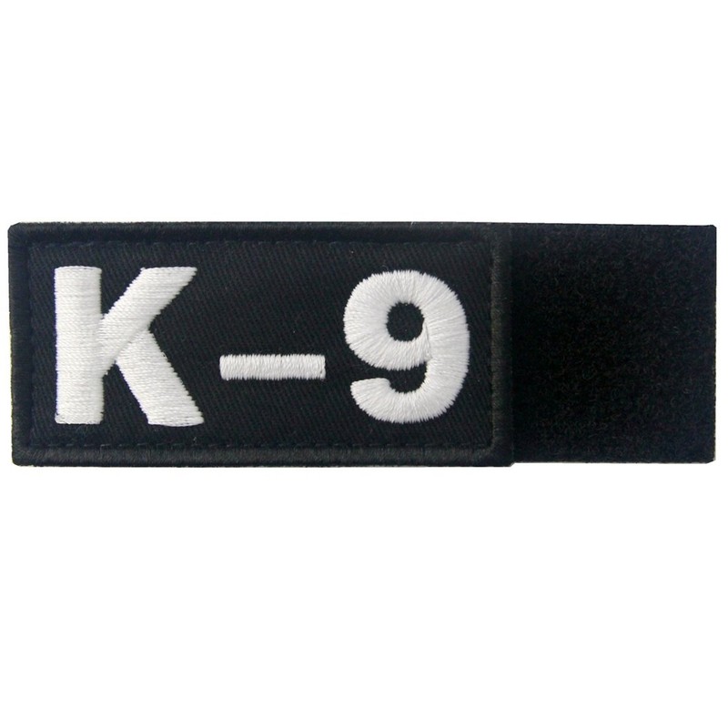 Tactical K9 Dog Glow in the Dark Embroidered Velcro Patch