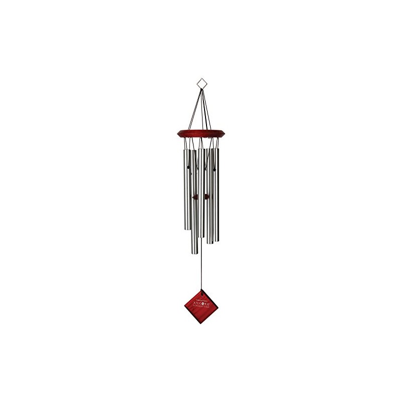 Woodstock DCS22 Encore Collection Silver Chimes of Polaris Windchime, 22