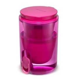 LifeStraw Home Studio Water Filter Dispenser, 10-Cup, Orchid Pink, BPA-Free Designed for Everyday Protects Against Bacteria, parasites, microplastics, PFAS, Lead, and Improves Taste