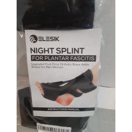 Elesik Night Splint For Plantar Fasciitis Ankle Brace Women Men New