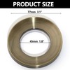 KECTIAKL Vessel Sink Mounting Ring Fit for Home Bathroom Glass