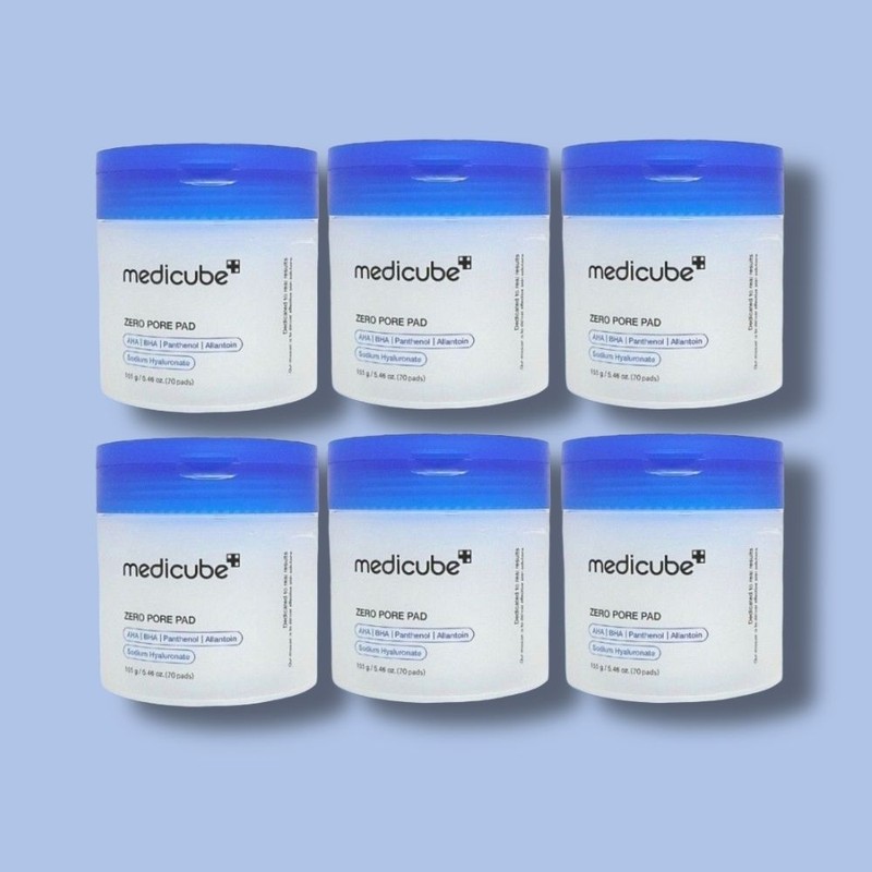 Medicube Zero Pore Pad 2.0 70 sheets 6 pcs /