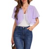 Bbonlinedress Bolero Women's Festive Chiffon Cardigan Elegant Short Sleeve Casual