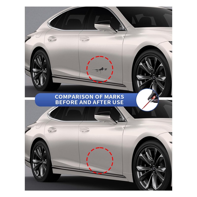 PARTS4EV 4U7 Satin Cashmere Metallic Touch Up Paint Compatible with