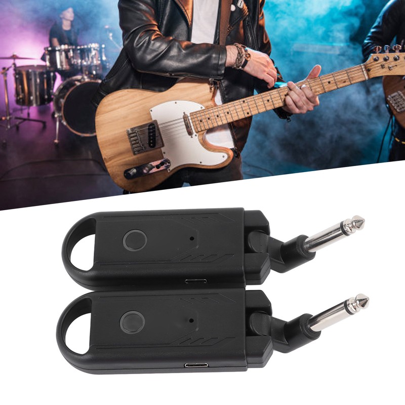 Wireless Guitar Transmitter Receiver Rechargeable Electronic Guitar Wireless System