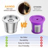 AANQQ Reusable K Cup Coffee Pods for Keurig 1.0: Stainless
