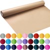 SMART&CASUAL 17.8"×1,200"(100') Brown Kraft Wrapping Paper for Craft Gift Bulletin