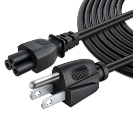 K-MAINS AC Power Cord Cable Compatible with ECOVACS Robotics DEEBOT X2 T20 Omni Robot Vacuum & Mop