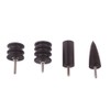 AISKAY Leather Burnisher leather Slicker Tool Drill,leather burnishing tool (10pcs)