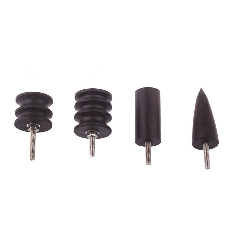 AISKAY Leather Burnisher leather Slicker Tool Drill,leather burnishing tool (10pcs)