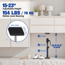 FEIRONG Cabinet Jacks for Installing Cabinets, Third Hand Tool 15-23 Inches Pole Jack Telescopic Support Rod, Bearing 154 LBS