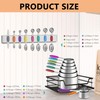 Minteem Measuring Cups and Magnetic Measuring Spoons Set, 8 Stainless