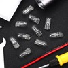 Honoson 1/4 Wedge Base 12V 5W Bulb Clear Krypton Light