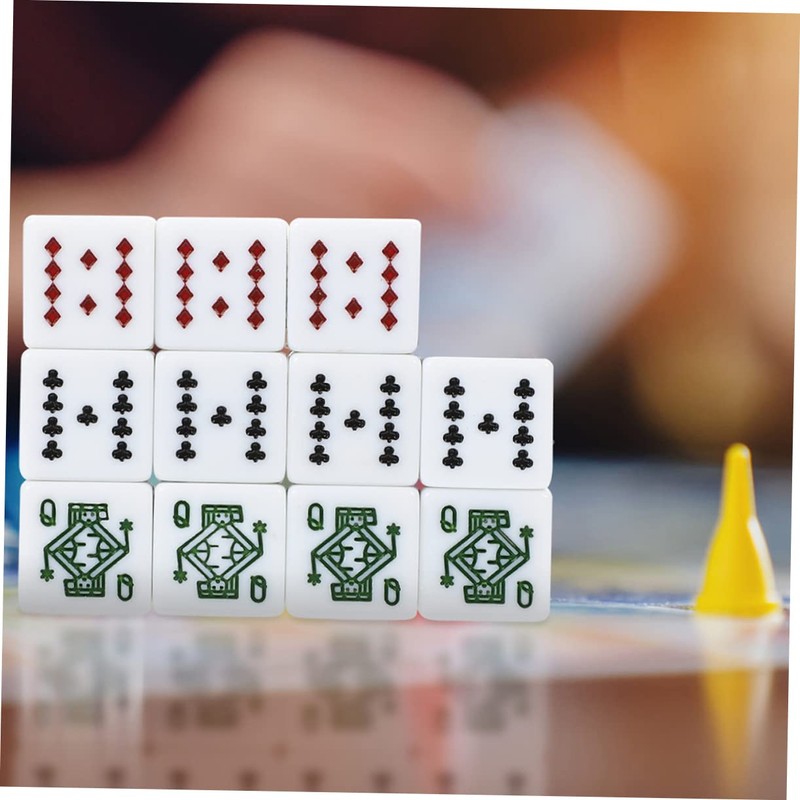 Alasum 16pcs Poker Dice Liars Dice Liars Dice Prop Party