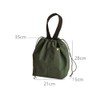 Stylish Insulated Lunch Bag, Portable and Convenient, Drawstring Type, Thermal
