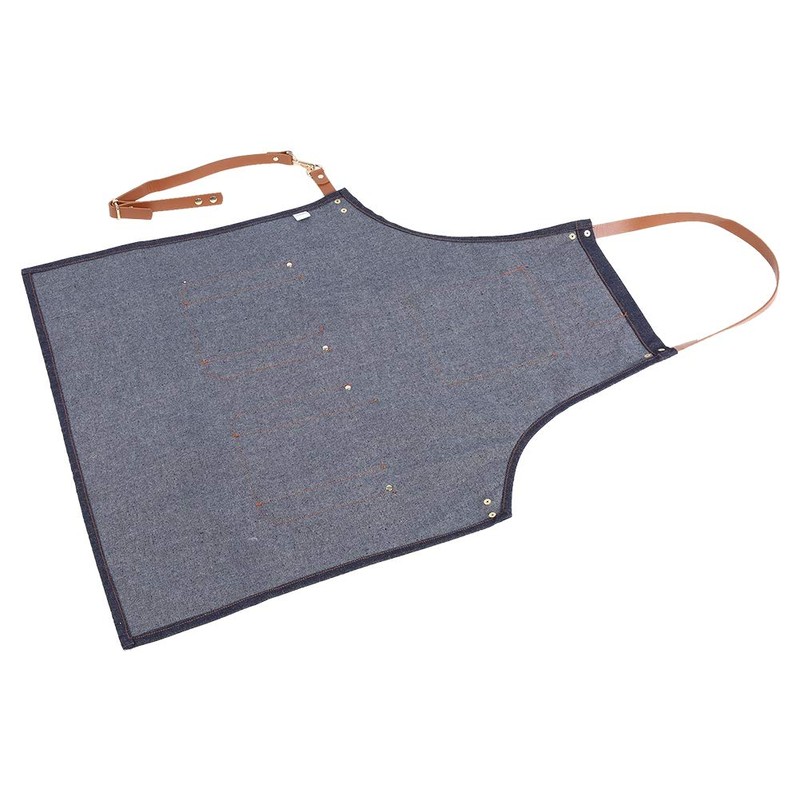 Zerodis Denim Apron, Kitchen Apron with 3 Pockets and Adjustable