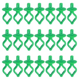 sourcing map 50pcs Bobbin Holder for Thread Spools on Spool Top for Type A& l and m Bobbins Preventing Thread from Unwinding for Embroidery Quilting Sewing Green